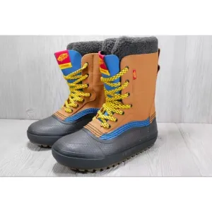 VANS Standard Snow MTE Boots Brown Black Men's Size 8.5 US