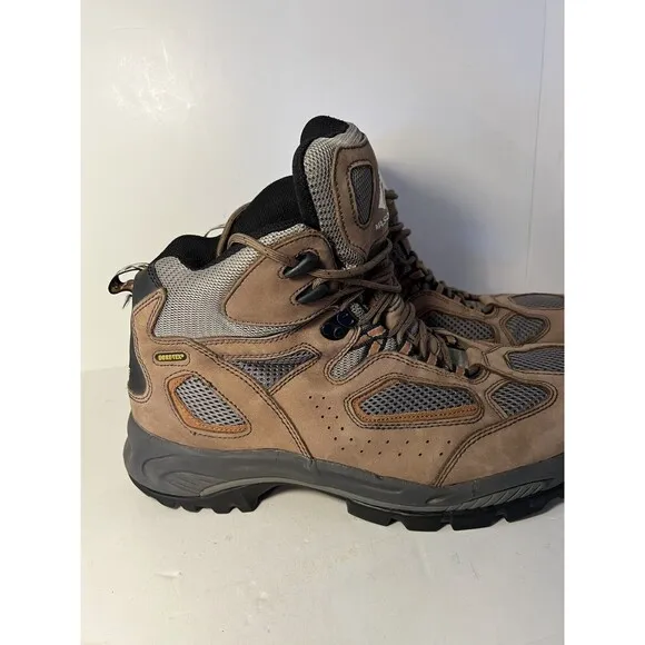 Vasque Boots Mens 14 Breeze 7466 Brown Leather Gore-Tex Hiking Leather Mesh Work