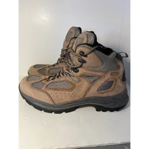 Vasque Boots Mens 14 Breeze 7466 Brown Leather Gore-Tex Hiking Leather Mesh Work