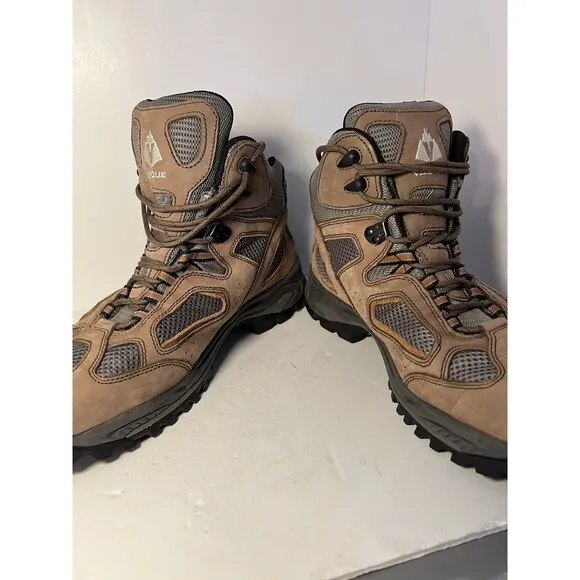 Vasque Boots Mens 14 Breeze 7466 Brown Leather Gore-Tex Hiking Leather Mesh Work