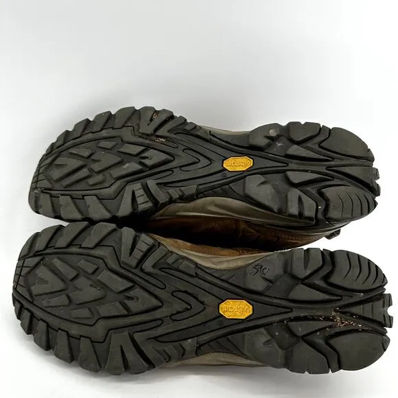 Vasque Mantra 2.0 Trail Hiking Shoes Nubuck Leather GORE-TEX Vibram Brown 13M