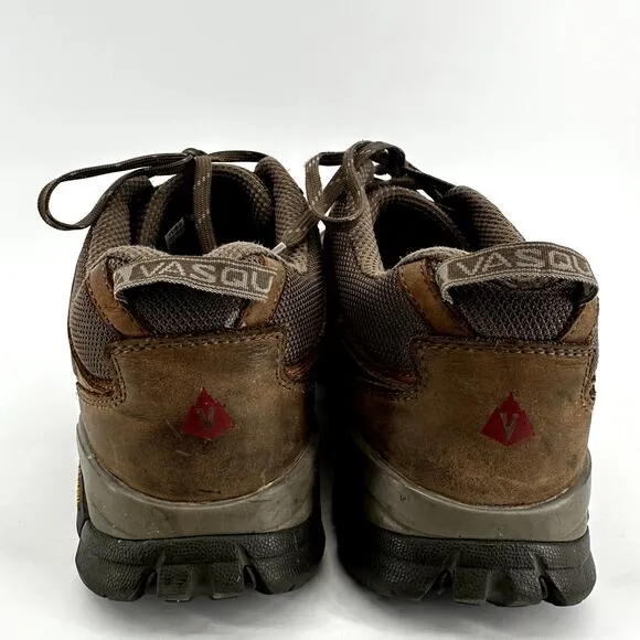 Vasque Mantra 2.0 Trail Hiking Shoes Nubuck Leather GORE-TEX Vibram Brown 13M