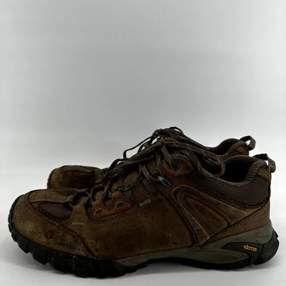 Vasque Mantra 2.0 Trail Hiking Shoes Nubuck Leather GORE-TEX Vibram Brown 13M