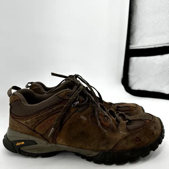 Vasque Mantra 2.0 Trail Hiking Shoes Nubuck Leather GORE-TEX Vibram Brown 13M