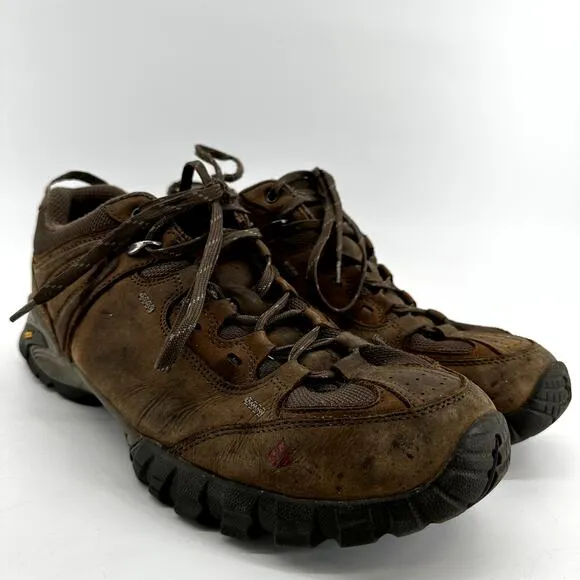 Vasque Mantra 2.0 Trail Hiking Shoes Nubuck Leather GORE-TEX Vibram Brown 13M