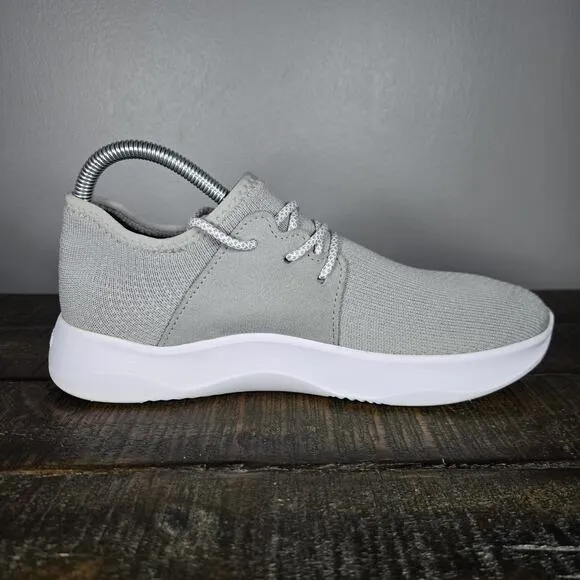 Vessi Everyday Sneaker Womens Size 8 Waterproof Shoes Sneakers Mist Grey White