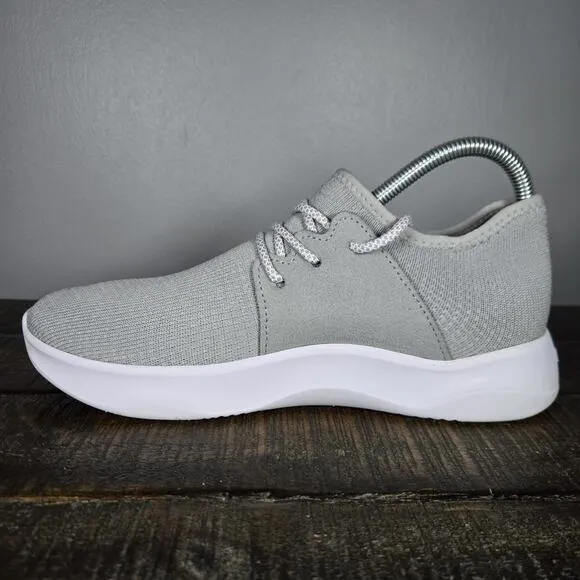 Vessi Everyday Sneaker Womens Size 8 Waterproof Shoes Sneakers Mist Grey White