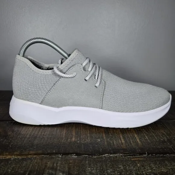 Vessi Everyday Sneaker Womens Size 8 Waterproof Shoes Sneakers Mist Grey White