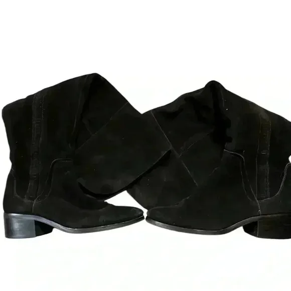 VINCE CAMUTO Kochelda Over the Knee Boot Black Suede Size 8