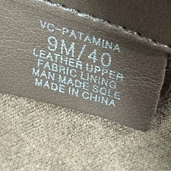 Vince Camuto Patamina Leather Tall Equestrian Riding Boots 9
