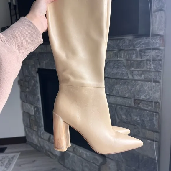 Vince Pilar Leather Knee Boot