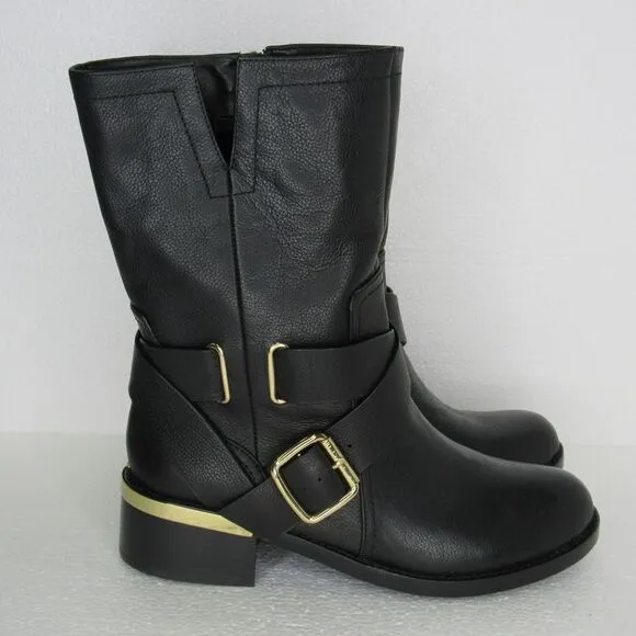 Vince Camuto Women's Wethima Moto Boots Size 7 M