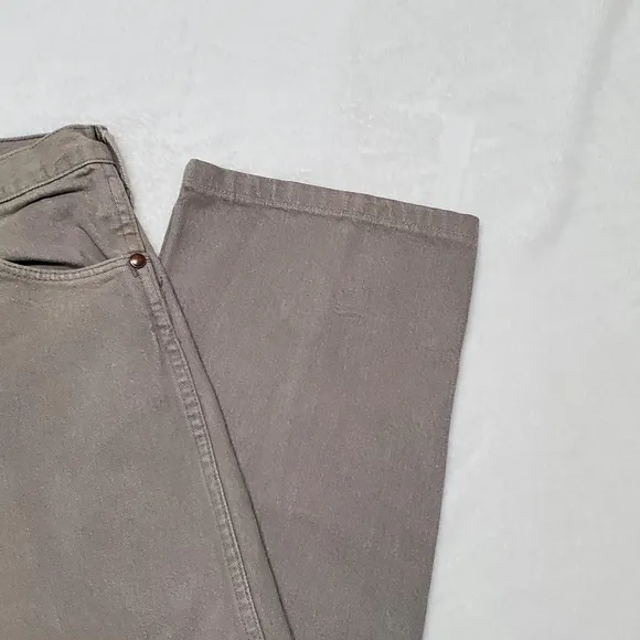 𝅺VINTAGE 1980s Wrangler Beige Tan USA Made High Waisted Butt Hugging Mom Jeans