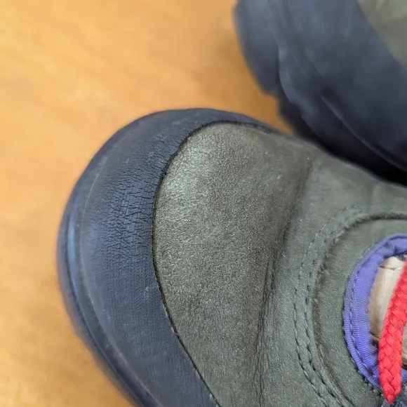 Vintage 90s Tommy Hilfiger Leather Lug Hiking Boots