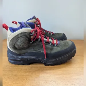 Vintage 90s Tommy Hilfiger Leather Lug Hiking Boots
