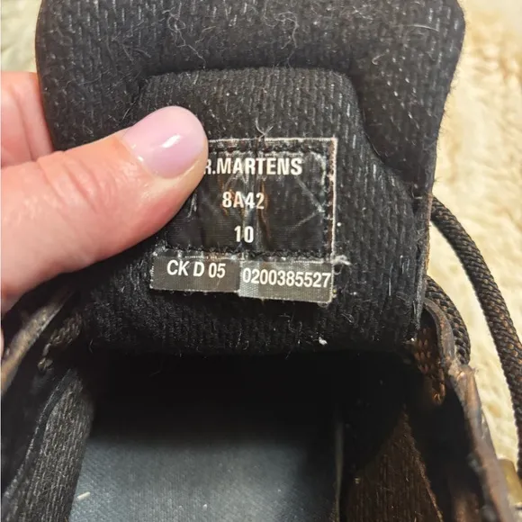 Vintage Dr. Martens Black Leather Boots