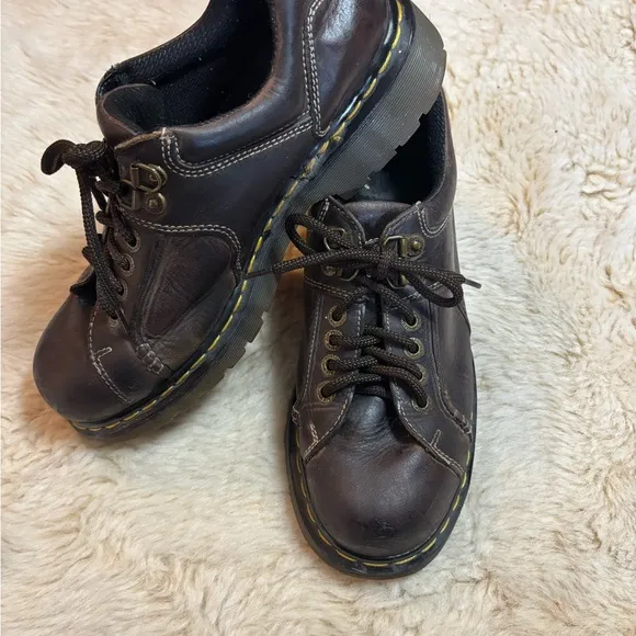 Vintage Dr. Martens Black Leather Boots