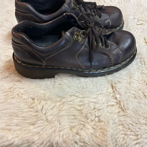 Vintage Dr. Martens Black Leather Boots