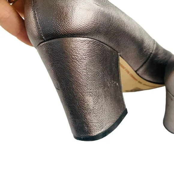 Vintage KARL LAGERFELD PARIS Sabrina Pump Silver