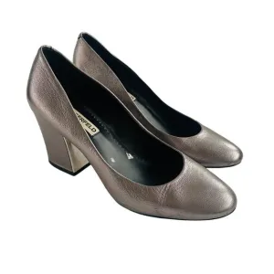 Vintage KARL LAGERFELD PARIS Sabrina Pump Silver