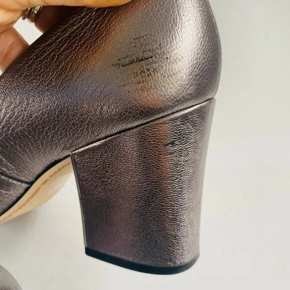 Vintage KARL LAGERFELD PARIS Sabrina Pump Silver