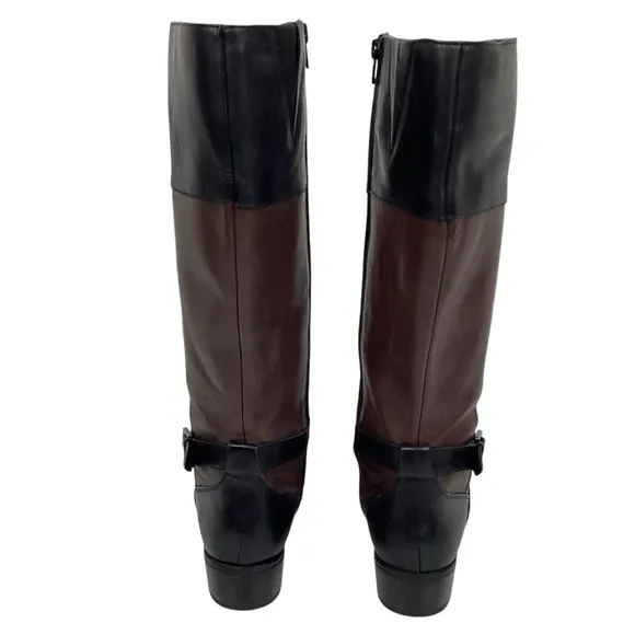 Vintage Lauren Ralph Lauren Mary Ann Equestrian Knee High Leather Boots