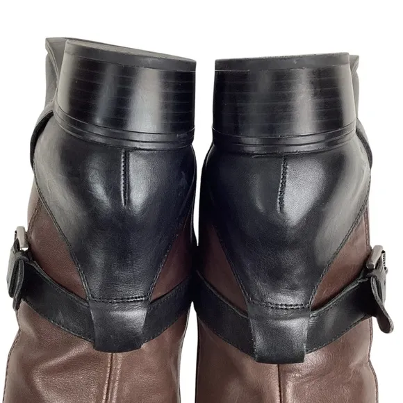 Vintage Lauren Ralph Lauren Mary Ann Equestrian Knee High Leather Boots