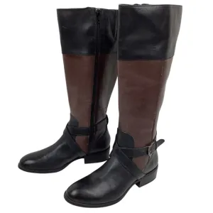 Vintage Lauren Ralph Lauren Mary Ann Equestrian Knee High Leather Boots