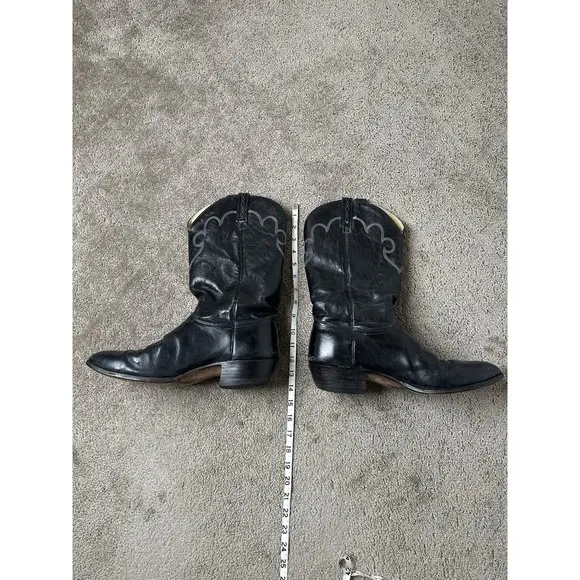 Vintage Mens Boots J.Chisholm 7249 Exotic Lizard Leather Western, Size US 13D