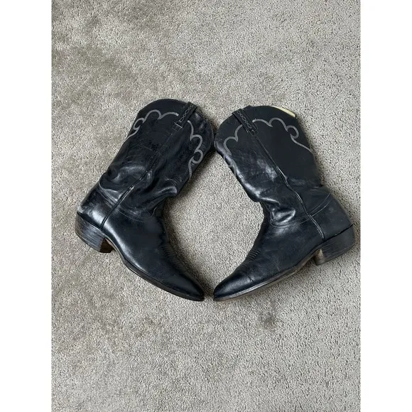Vintage Mens Boots J.Chisholm 7249 Exotic Lizard Leather Western, Size US 13D