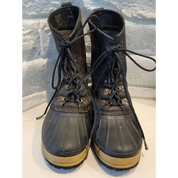 Vintage Mens Davos camping insulated Duck boots size 10