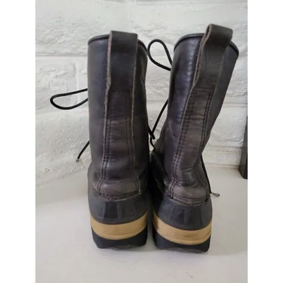Vintage Mens Davos camping insulated Duck boots size 10