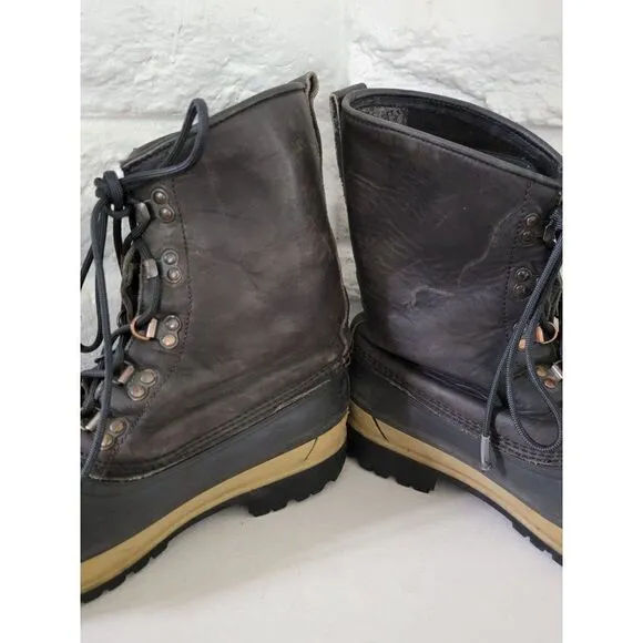 Vintage Mens Davos camping insulated Duck boots size 10