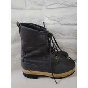 Vintage Mens Davos camping insulated Duck boots size 10