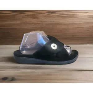 Vionic Indulge Pauline Slide Slippers Womens Size 8 Black
