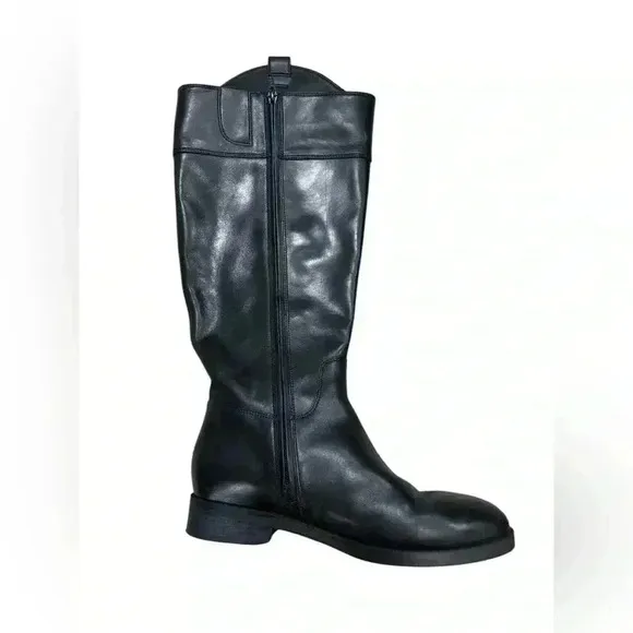 Vionic Womens Phillipa Brown Leather Tall Riding Knee-High Boots Shoes 7.5