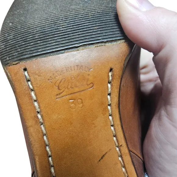 VTG 1970s Gucci Horsebit Riding Equestrian Boots 39 US 9 Old Money Quiet Luxury