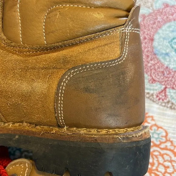 VTG COLORADO RED LACE MOUNTAIN HIKING BOOTS