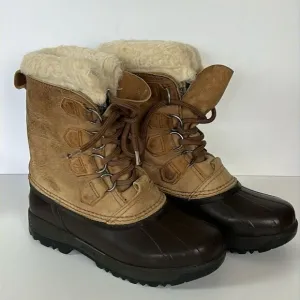 VTG SOREL ALPINE Women’s Size 5 winter rain Leather Canada Waterproof Snow Boots