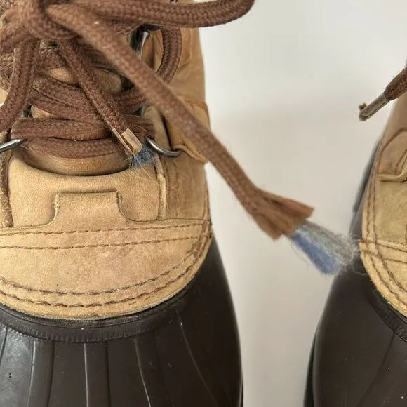 VTG SOREL ALPINE Women’s Size 5 winter rain Leather Canada Waterproof Snow Boots