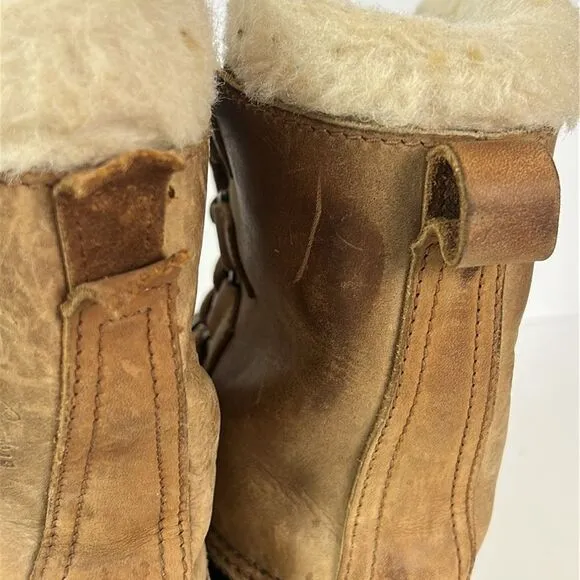 VTG SOREL ALPINE Women’s Size 5 winter rain Leather Canada Waterproof Snow Boots
