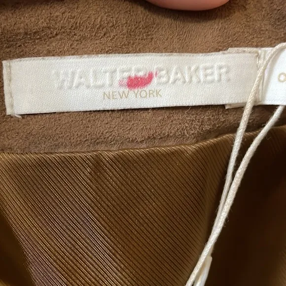 Walter Baker NewYork Leather Riley Skirt Size 8