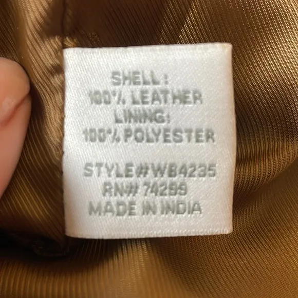Walter Baker NewYork Leather Riley Skirt Size 8