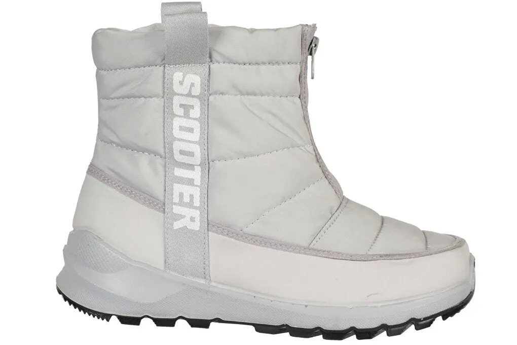 Waterproof Light Gray Women's Boots Z7448TAG