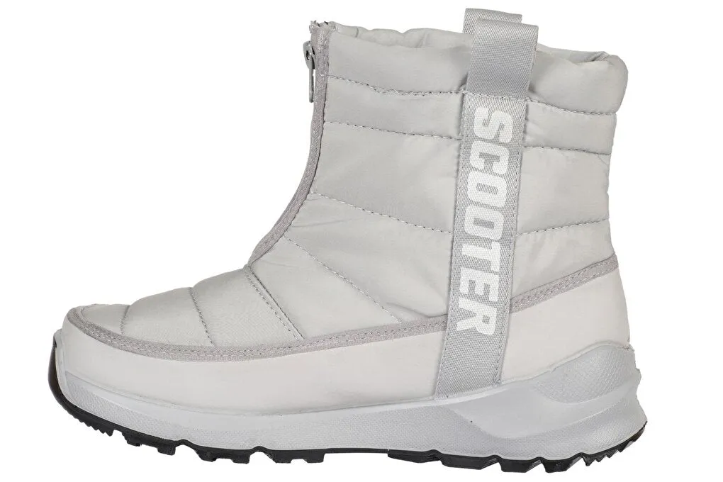 Waterproof Light Gray Women's Boots Z7448TAG