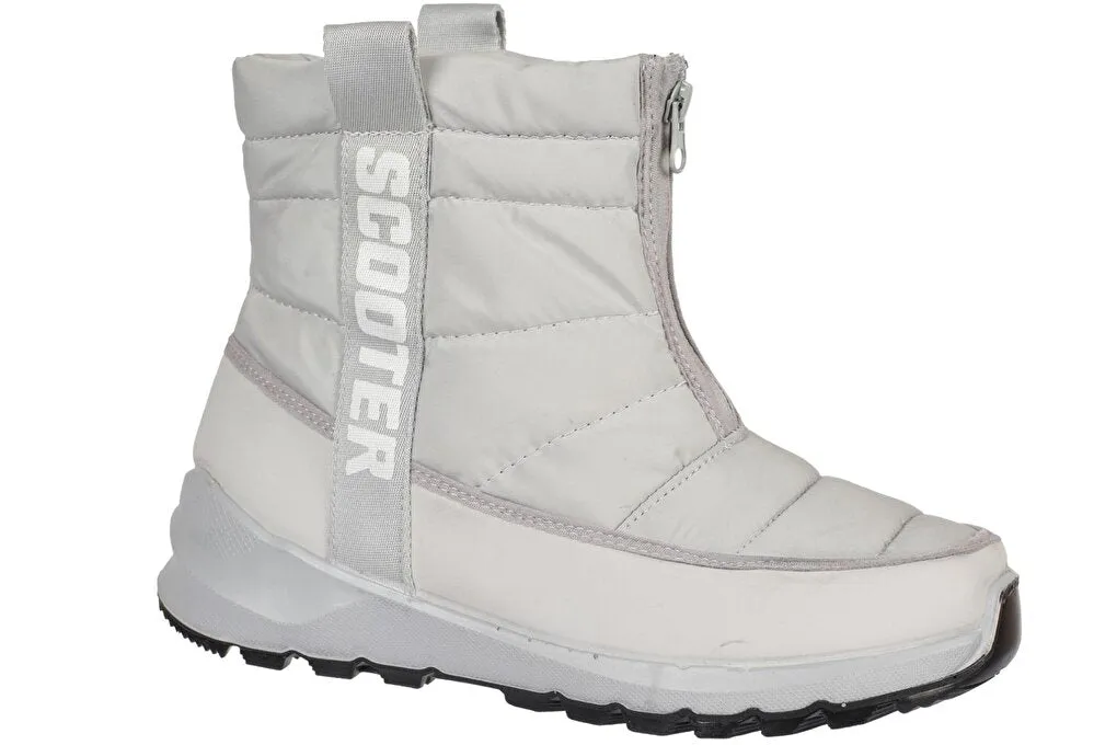 Waterproof Light Gray Women's Boots Z7448TAG