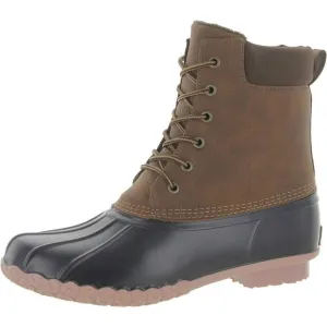 Weatherproof Vintage Mens Adam II Combat &amp; Lace-up Boots Navy 8 Medium (D)