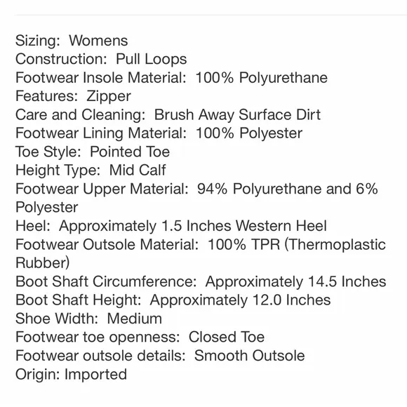 🤠WINTER WHITE WESTERN BOOTS