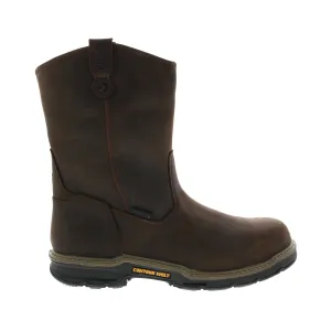 Wolverine Bandit WP CM 10" Wellington W10846 Mens Brown Wide Work Boots