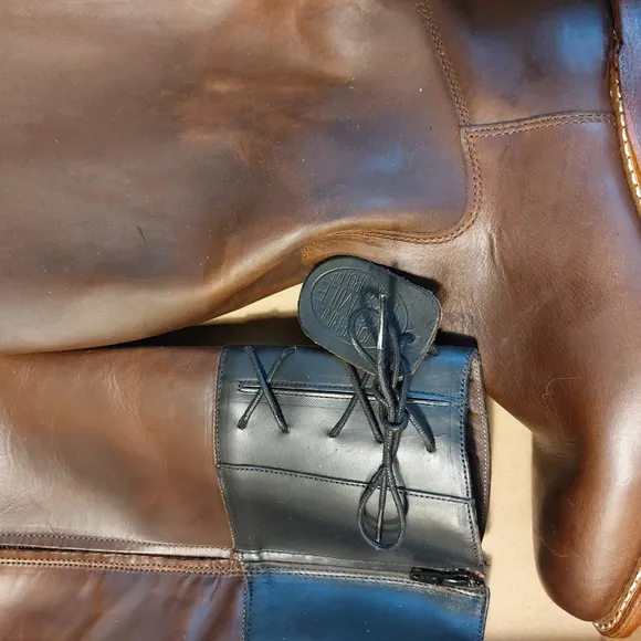 Wolverine Brown Leather Boots Womens